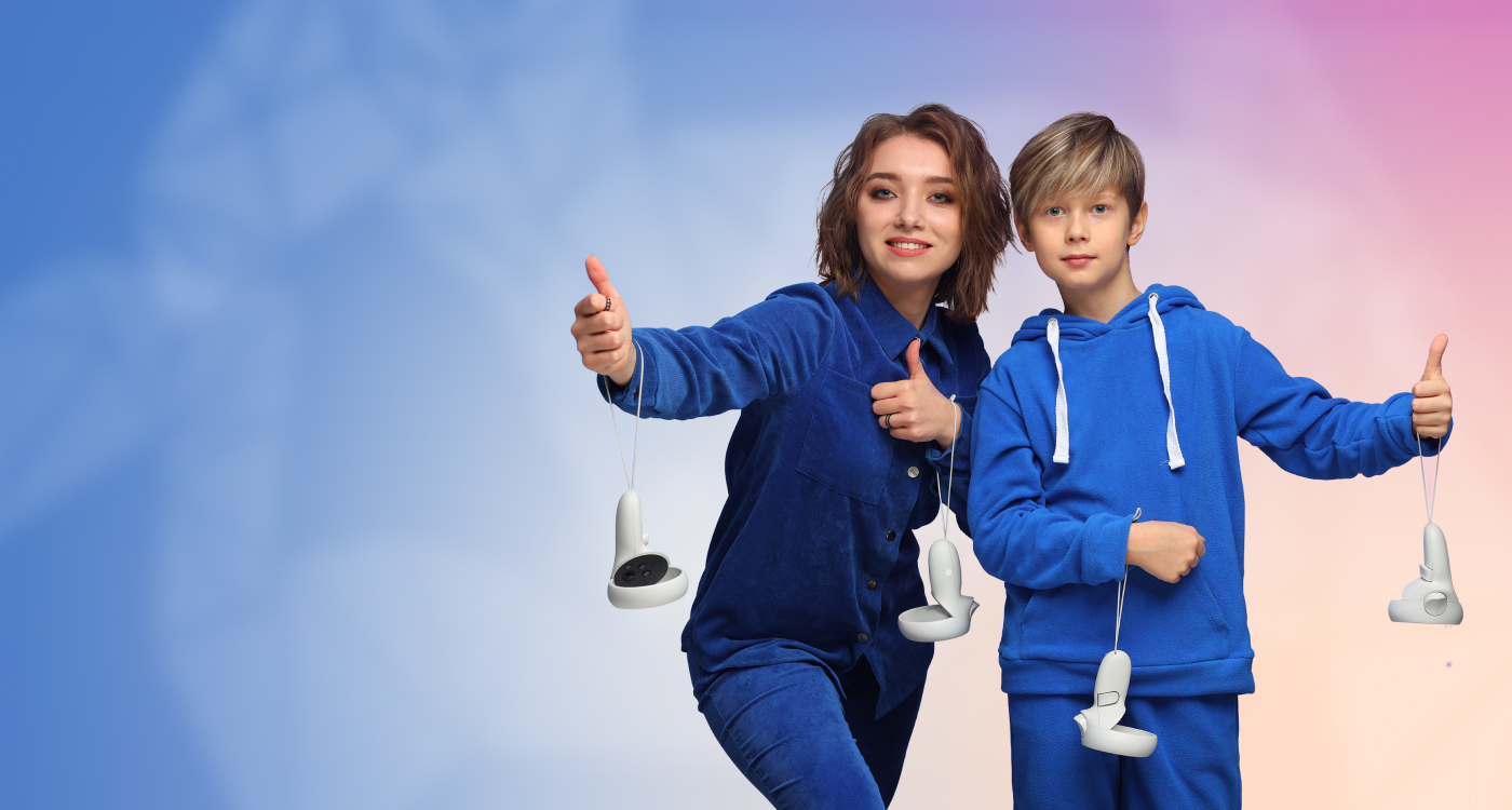 Пригласи друзей в будущее VR!